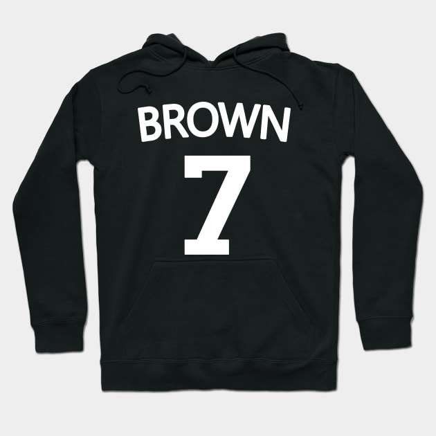 Jaylen Brown (Front & Back) Hoodie by Danielle